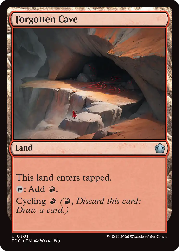 Forgotten Cave [Foundations Commander] | Empire Gaming NC