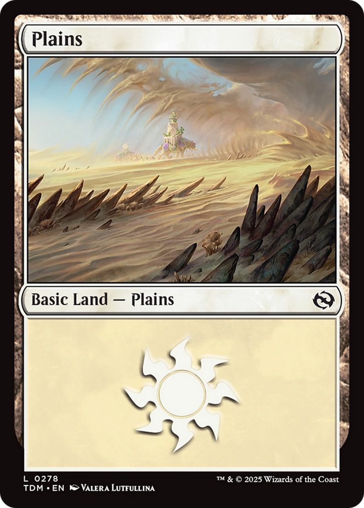 Plains (0278) [Tarkir: Dragonstorm] | Empire Gaming NC