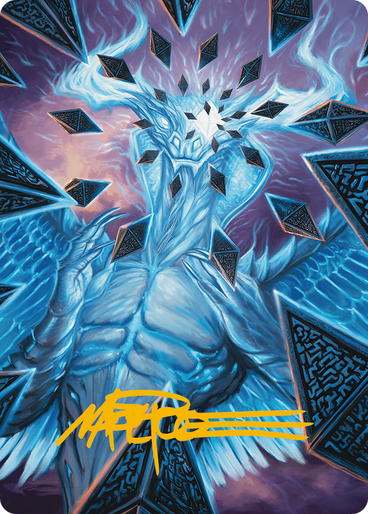 Ugin's Binding Art Card (Gold-Stamped Signature) [Modern Horizons 3 Art Series] | Empire Gaming NC