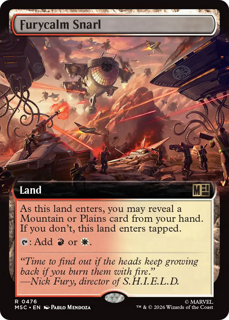 Furycalm Snarl (Extended Art) [Marvel Super Heroes Commander] | Empire Gaming NC