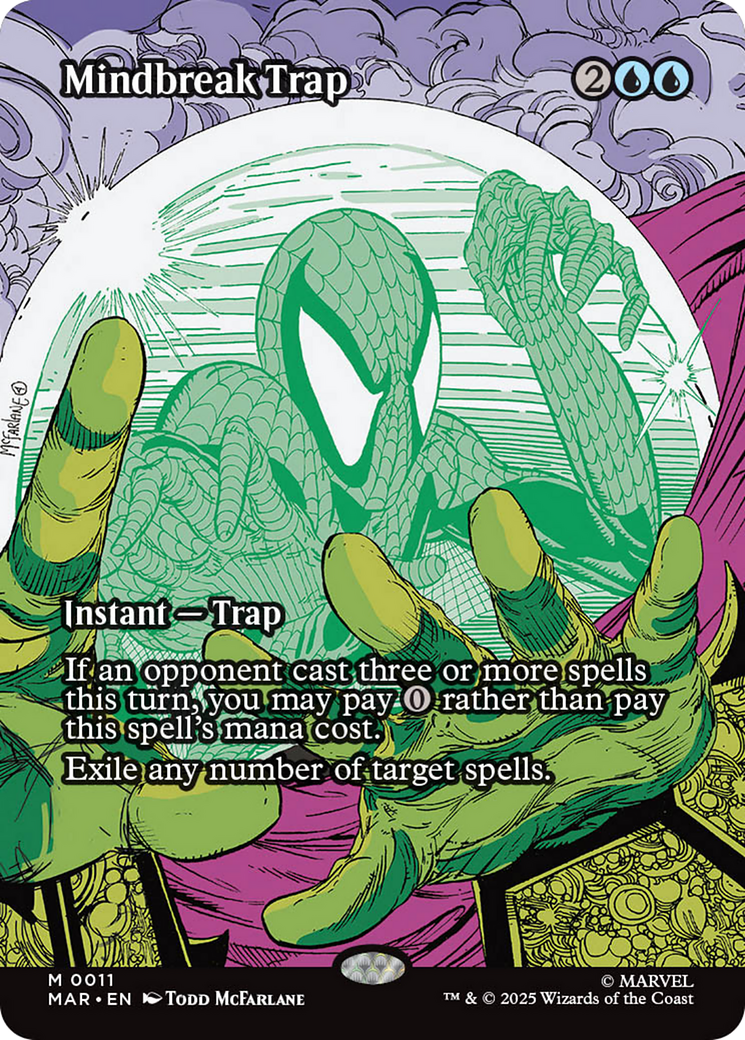 Mindbreak Trap (Borderless) [Marvel Universe: Eternal-Legal] | Empire Gaming NC