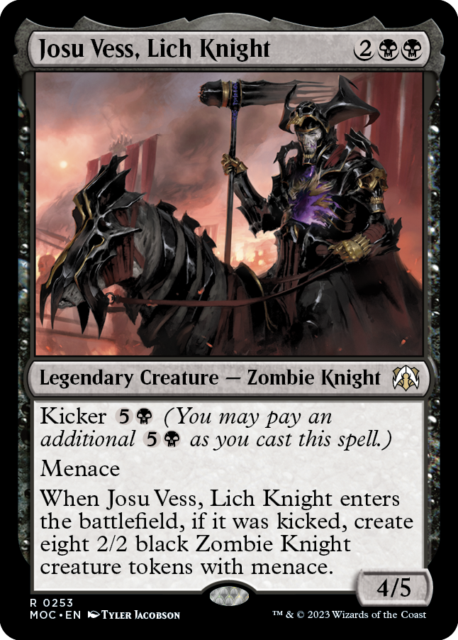 Josu Vess, Lich Knight [March of the Machine Commander] | Empire Gaming NC