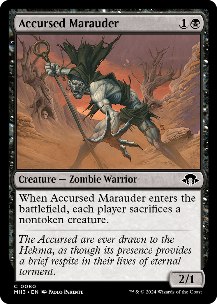 Accursed Marauder [Modern Horizons 3] | Empire Gaming NC