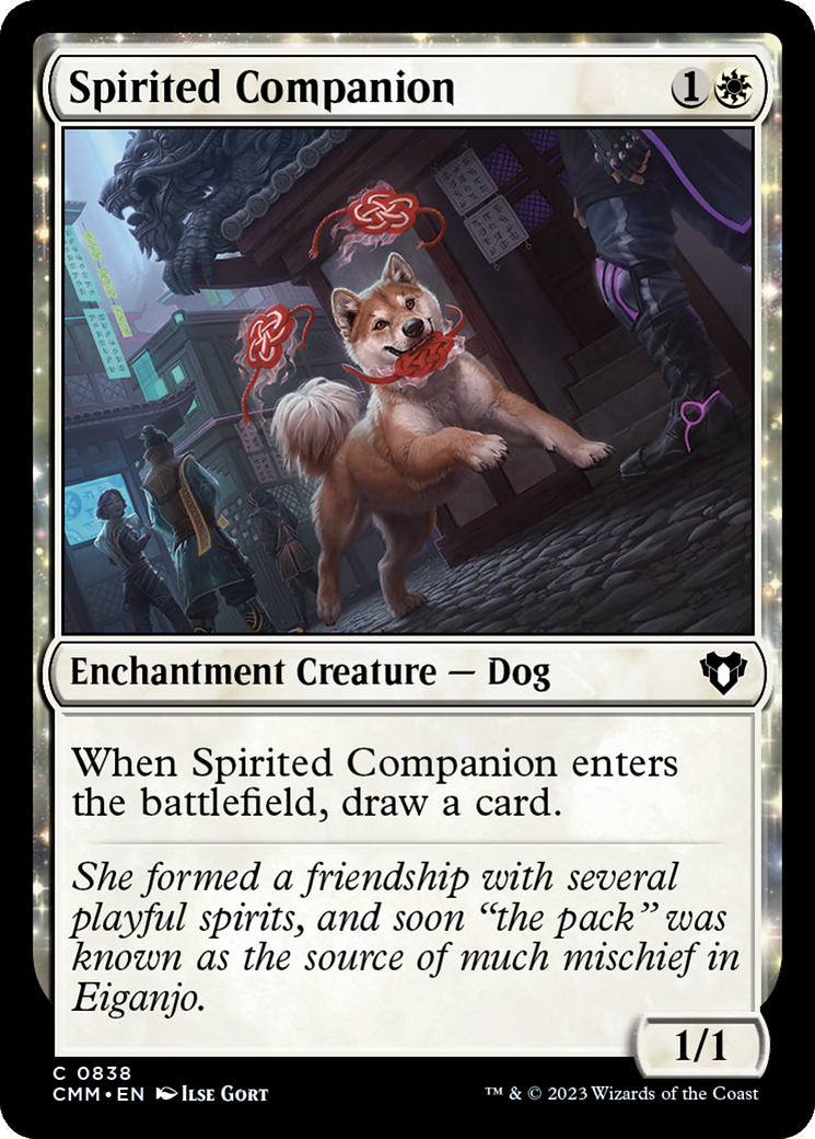 Spirited Companion [Commander Masters] | Empire Gaming NC