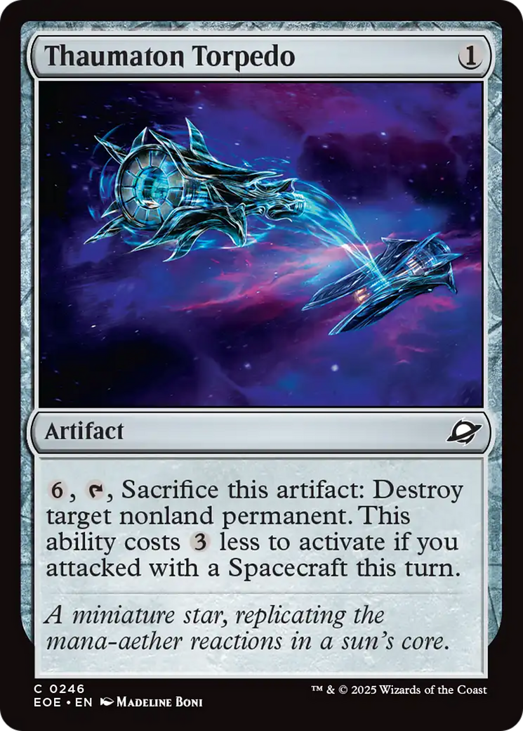 Thaumaton Torpedo [Edge of Eternities] | Empire Gaming NC