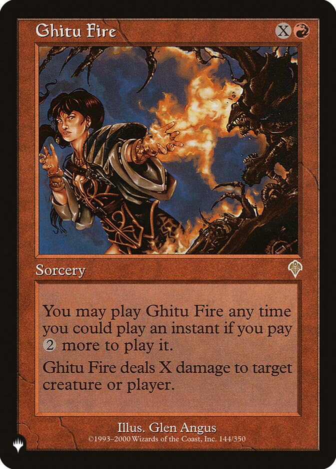 Ghitu Fire [The List] | Empire Gaming NC