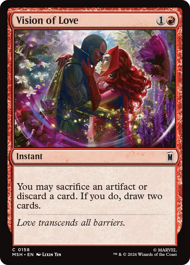 Vision of Love [Marvel Super Heroes] | Empire Gaming NC
