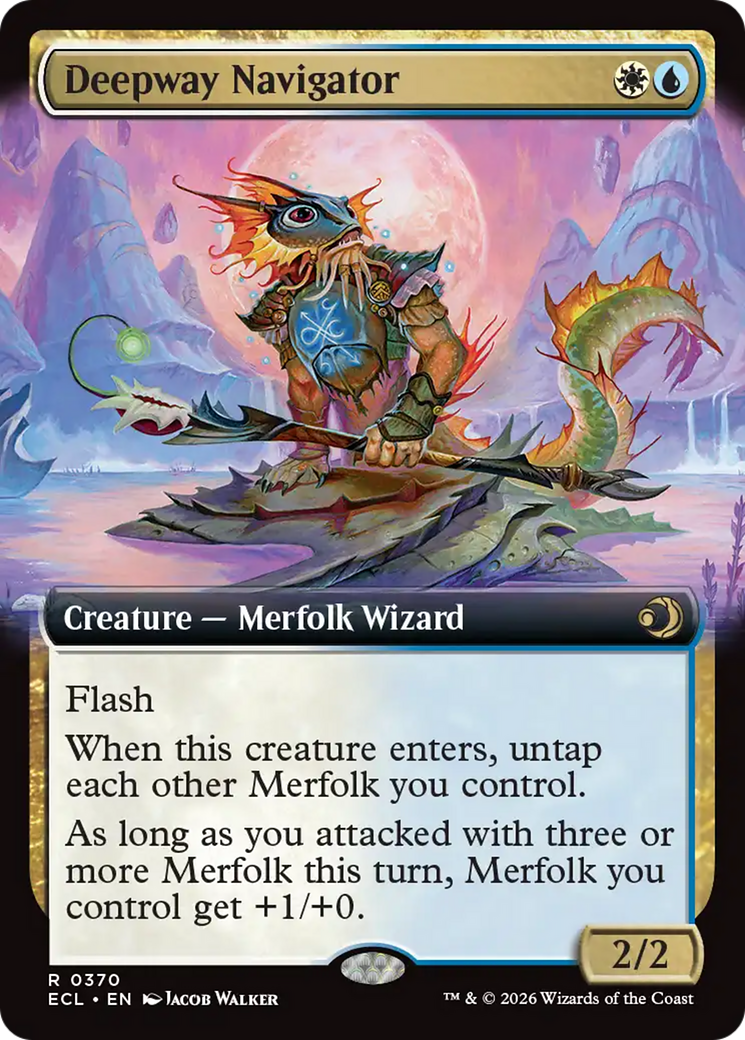 Deepway Navigator (Extended Art) [Lorwyn Eclipsed] | Empire Gaming NC