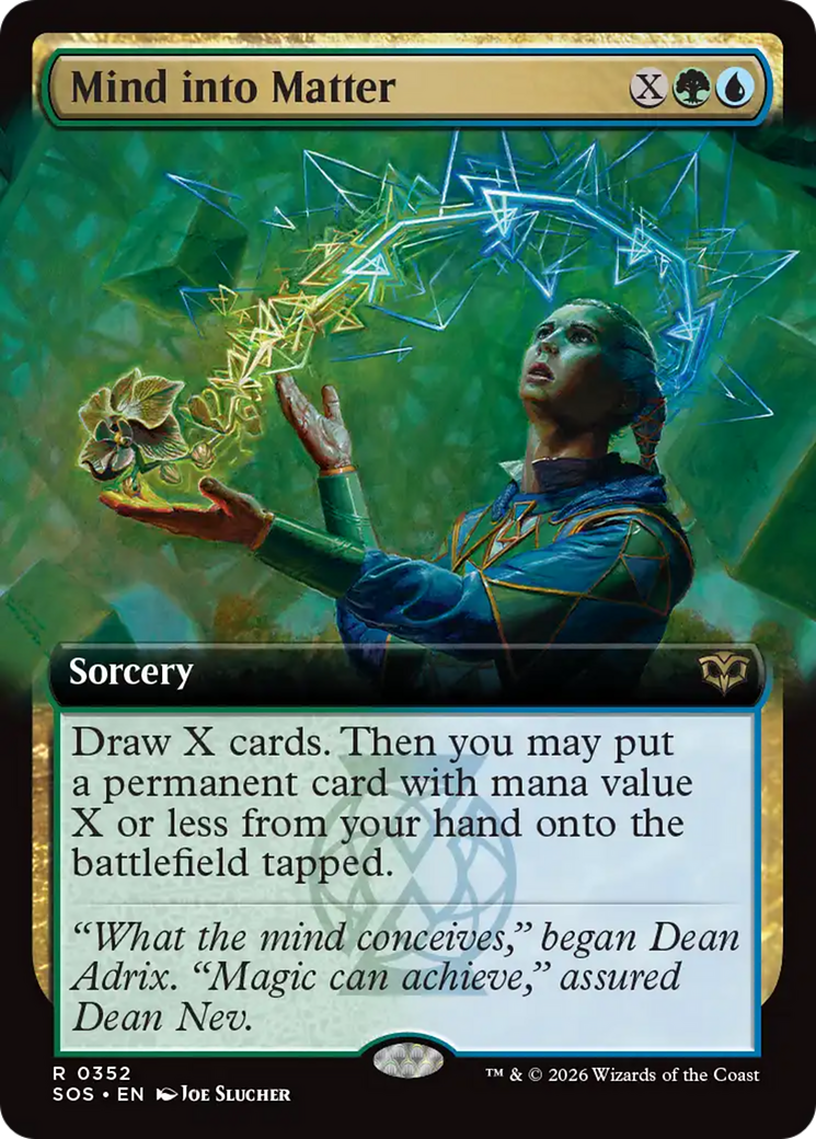Mind into Matter (Extended Art) [Secrets of Strixhaven] | Empire Gaming NC