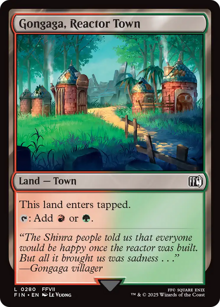 Gongaga, Reactor Town [FINAL FANTASY] | Empire Gaming NC