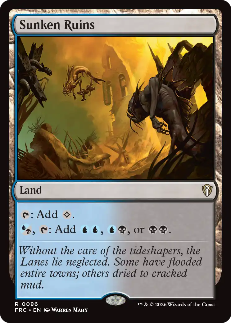 Sunken Ruins [Reality Fracture Commander] | Empire Gaming NC