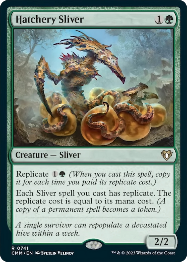 Hatchery Sliver [Commander Masters] | Empire Gaming NC