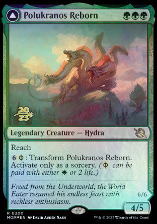 Polukranos Reborn // Polukranos, Engine of Ruin [March of the Machine Prerelease Promos] | Empire Gaming NC