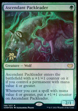 Ascendant Packleader [Innistrad: Crimson Vow Prerelease Promos] | Empire Gaming NC