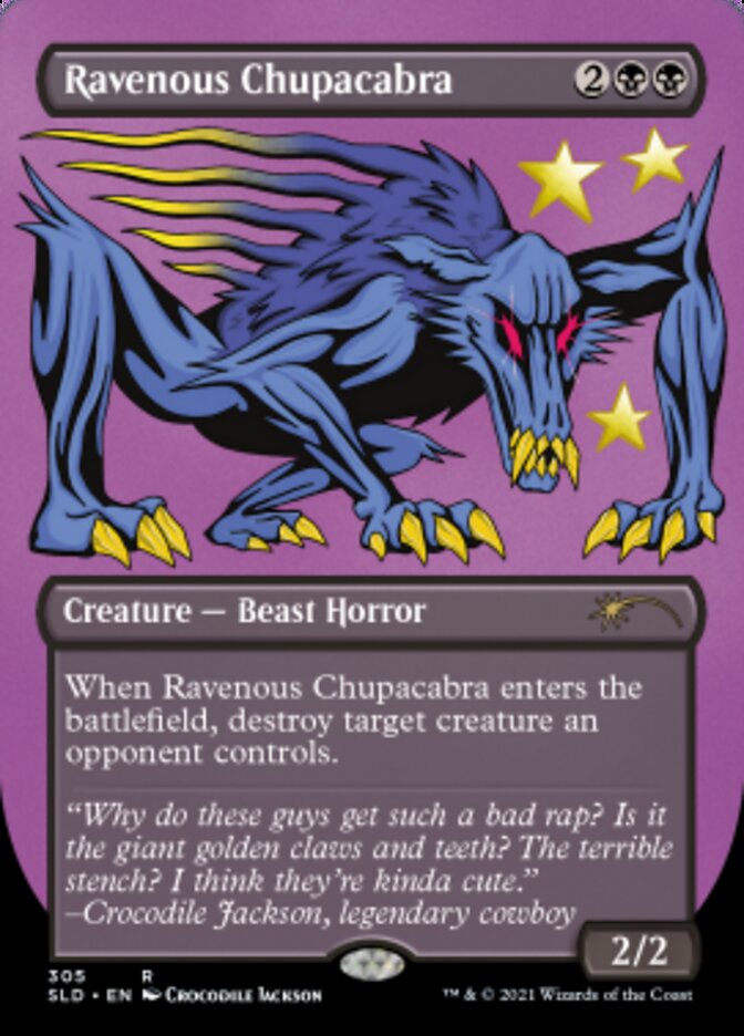 Ravenous Chupacabra (Borderless) [Secret Lair Drop Series] | Empire Gaming NC