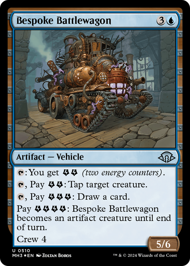 Bespoke Battlewagon (Ripple Foil) [Modern Horizons 3] | Empire Gaming NC