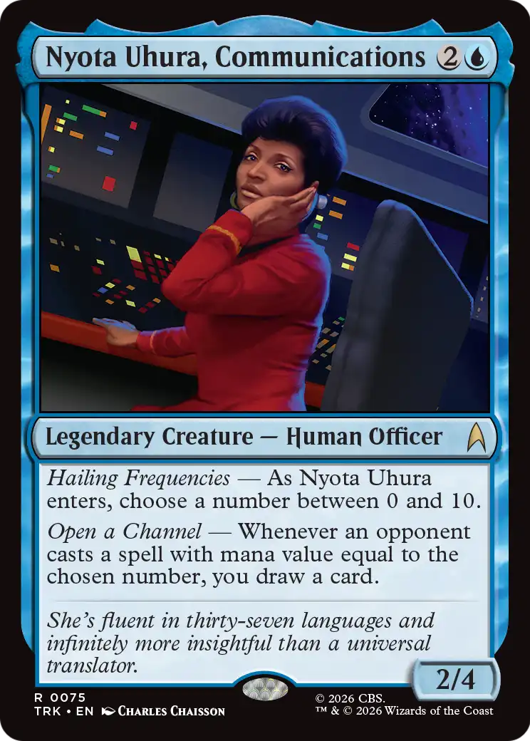 Nyota Uhura, Communications [Star Trek] | Empire Gaming NC