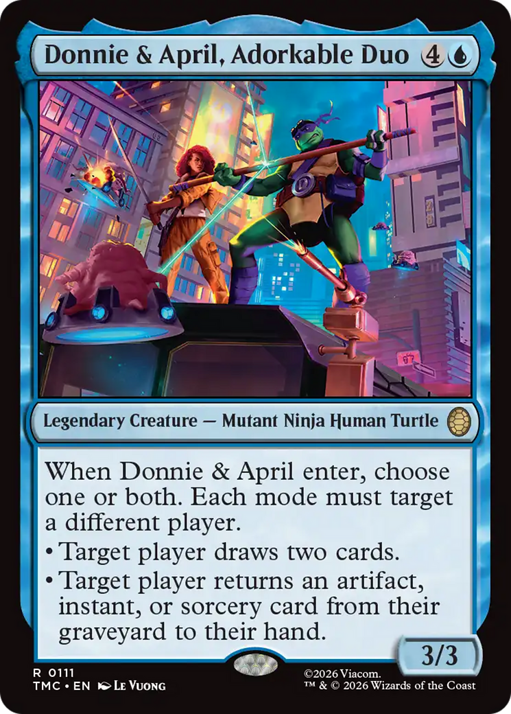 Donnie & April, Adorkable Duo [Teenage Mutant Ninja Turtles Commander] | Empire Gaming NC