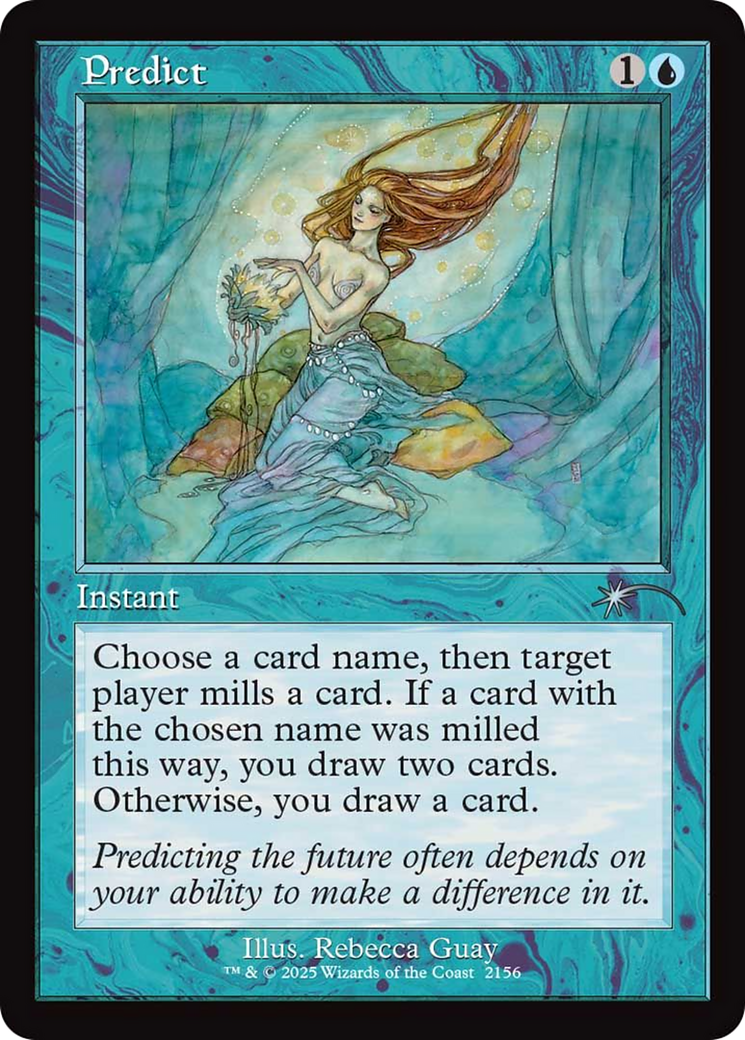 Predict (Retro Frame) [Secret Lair Drop Series] | Empire Gaming NC
