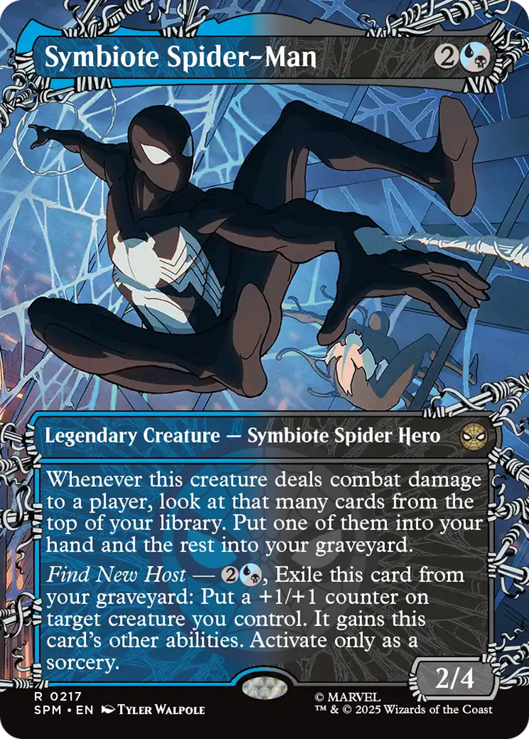 Symbiote Spider-Man (Borderless) [Marvel's Spider-Man] | Empire Gaming NC