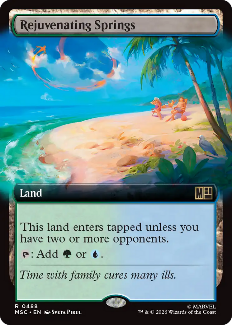 Rejuvenating Springs (Extended Art) [Marvel Super Heroes Commander] | Empire Gaming NC