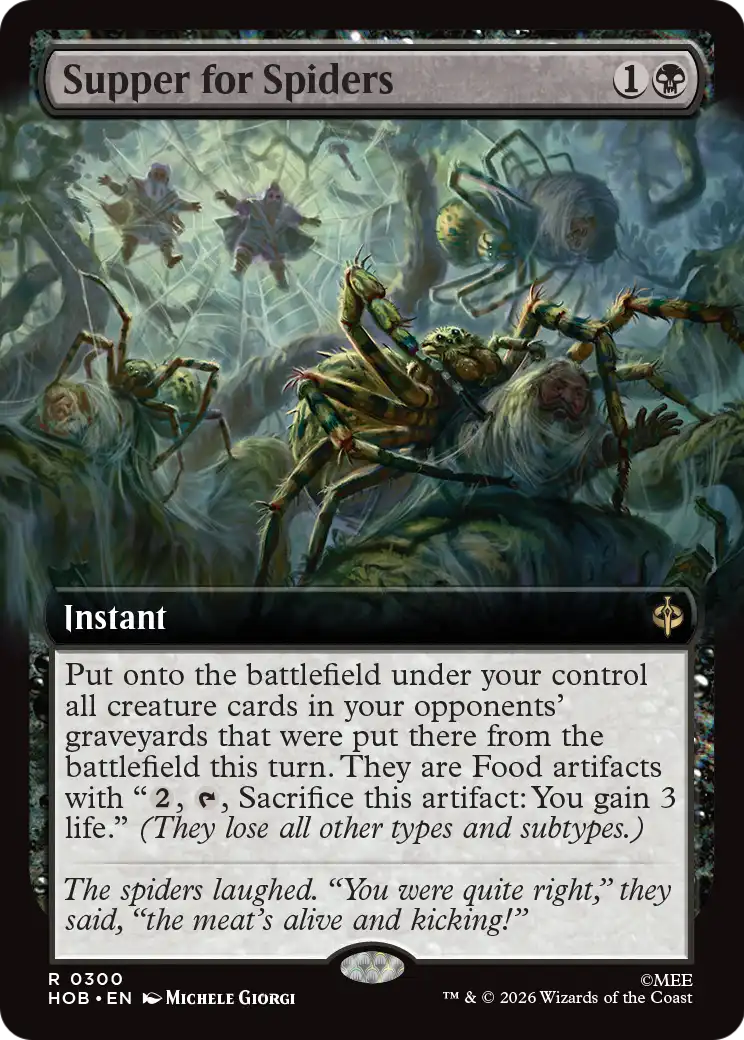 Supper for Spiders (Extended Art) [The Hobbit] | Empire Gaming NC
