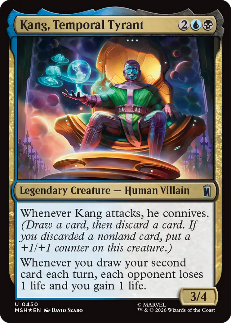 Kang, Temporal Tyrant (Surge Foil) [Marvel Super Heroes] | Empire Gaming NC
