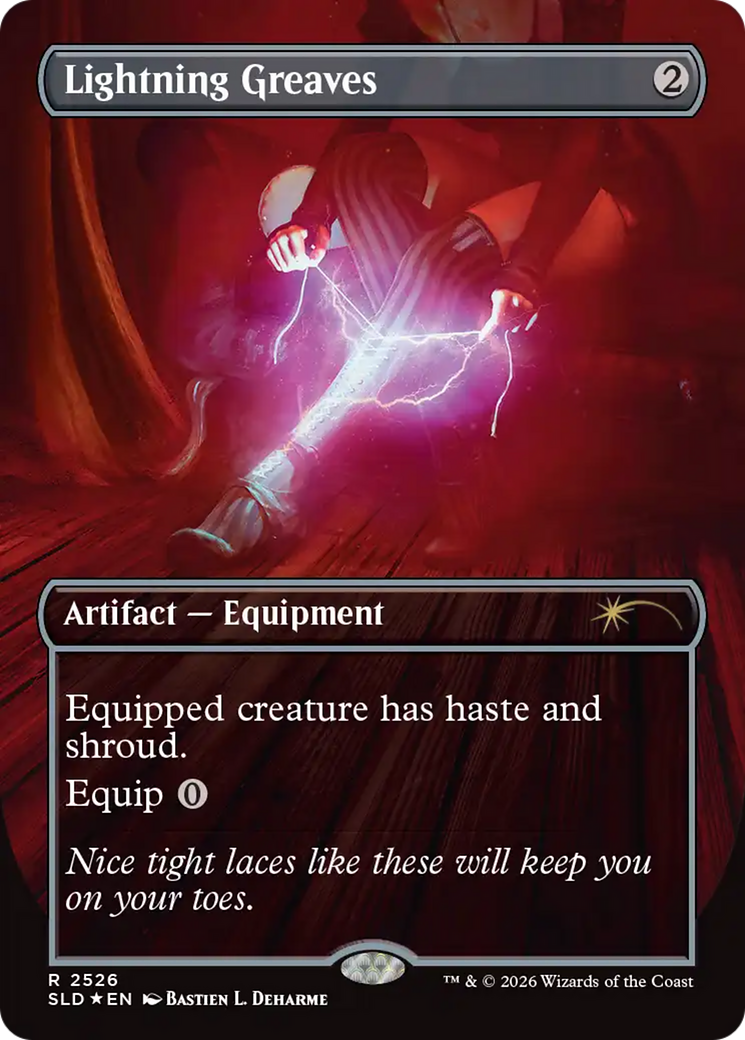 Lightning Greaves (2526) [Secret Lair Drop Series] | Empire Gaming NC