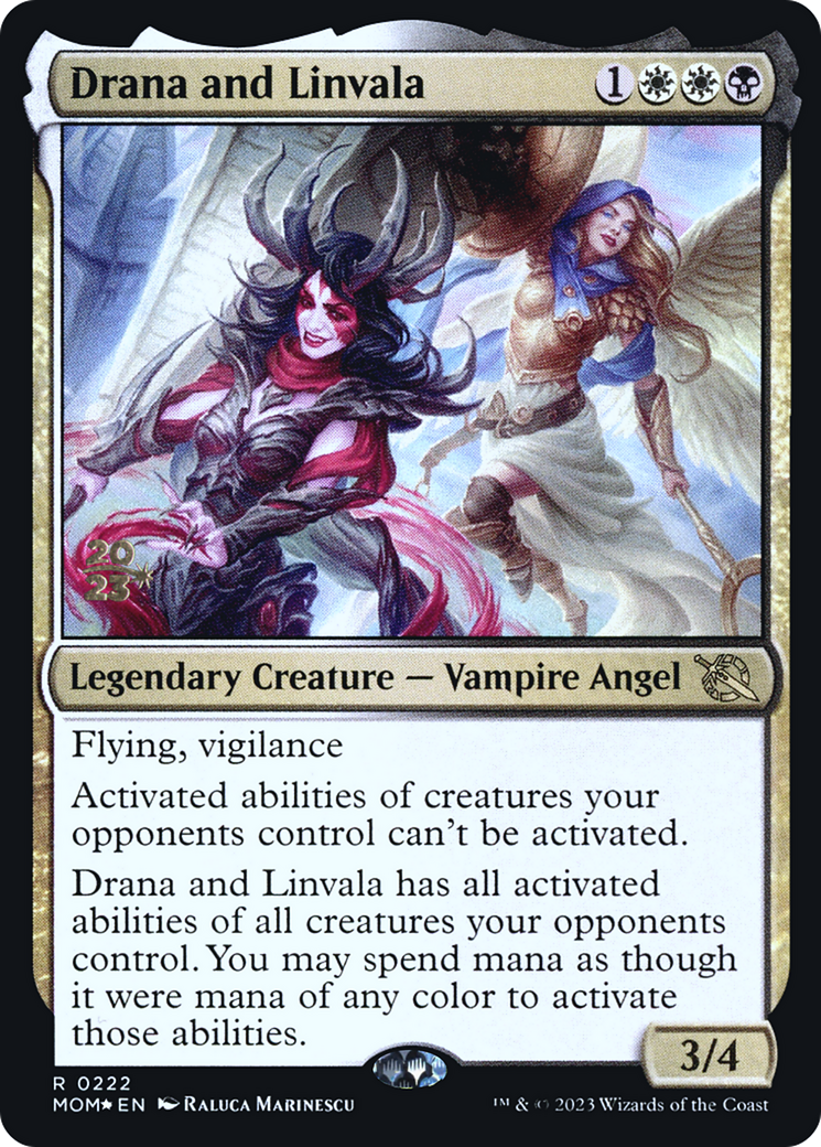 Drana and Linvala [March of the Machine Prerelease Promos] | Empire Gaming NC
