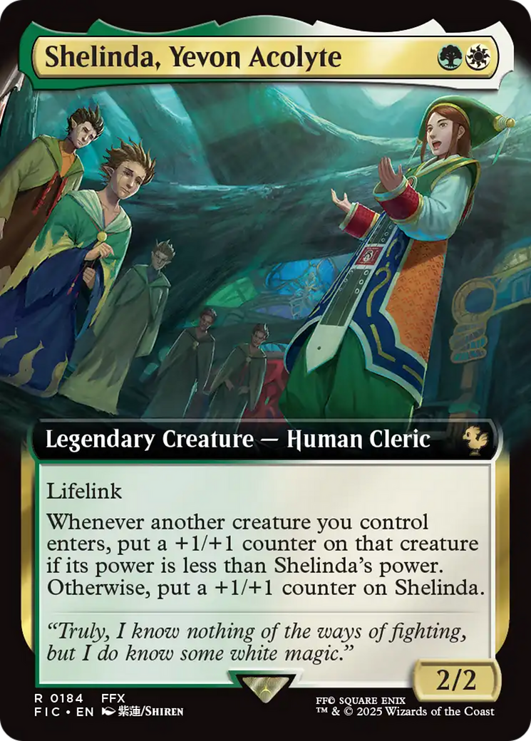 Shelinda, Yevon Acolyte (Extended Art) [FINAL FANTASY Commander] | Empire Gaming NC