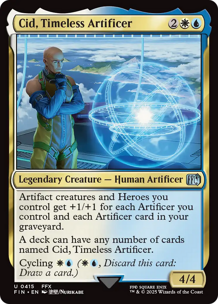 Cid, Timeless Artificer (0415) [FINAL FANTASY] | Empire Gaming NC