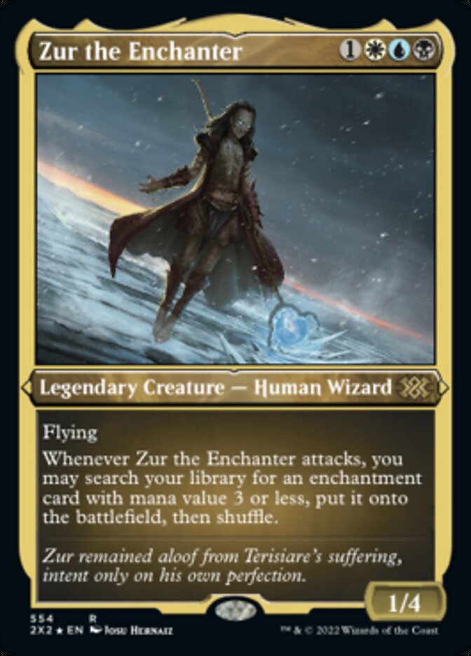 Zur the Enchanter (Foil Etched) [Double Masters 2022] | Empire Gaming NC