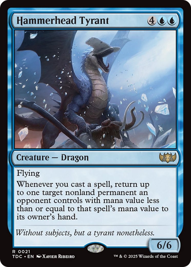 Hammerhead Tyrant [Tarkir: Dragonstorm Commander] | Empire Gaming NC