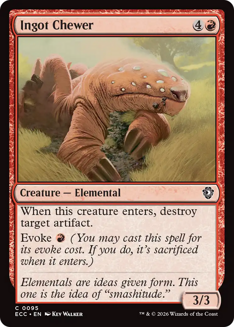 Ingot Chewer [Lorwyn Eclipsed Commander] | Empire Gaming NC
