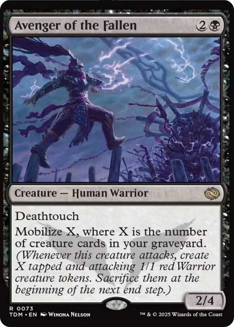 Avenger of the Fallen [Tarkir: Dragonstorm] | Empire Gaming NC