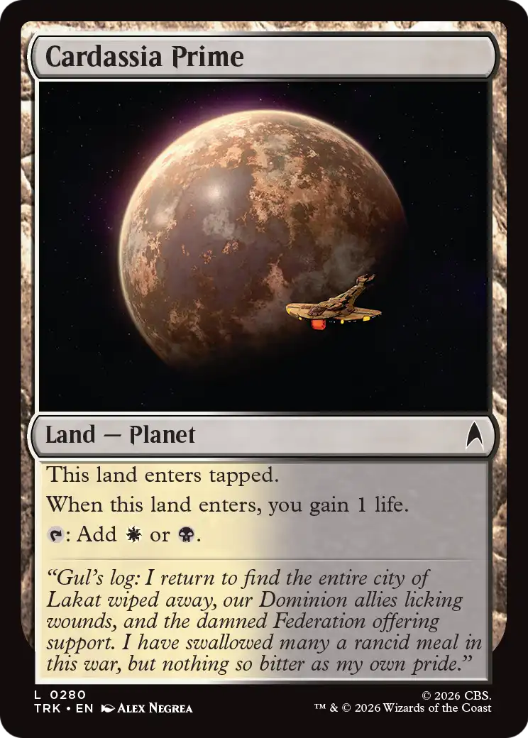 Cardassia Prime [Star Trek] | Empire Gaming NC