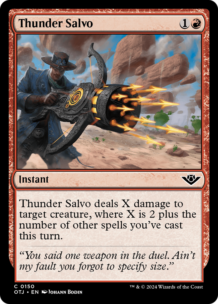 Thunder Salvo [Outlaws of Thunder Junction] | Empire Gaming NC