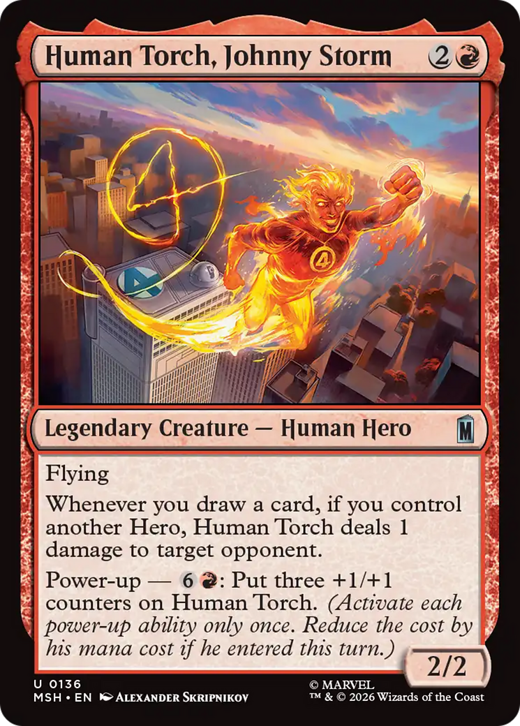 Human Torch, Johnny Storm [Marvel Super Heroes] | Empire Gaming NC