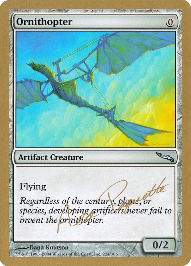 Ornithopter (Aeo Paquette) [World Championship Decks 2004] | Empire Gaming NC