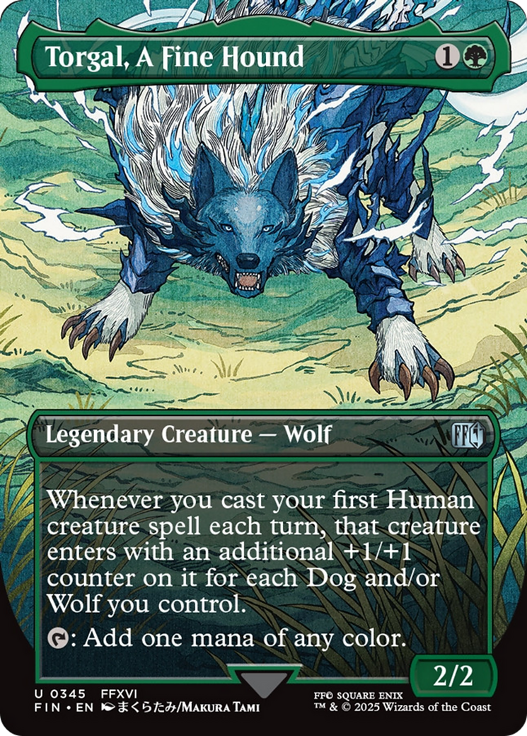 Torgal, A Fine Hound (Borderless) [FINAL FANTASY] | Empire Gaming NC