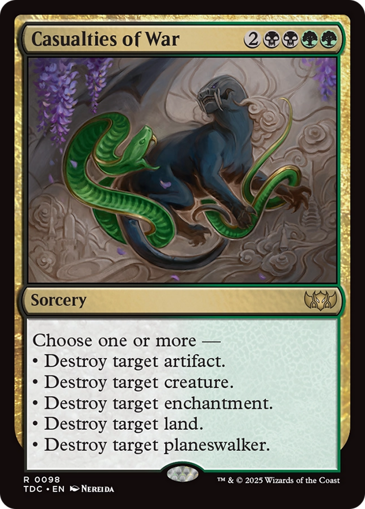 Casualties of War [Tarkir: Dragonstorm Commander] | Empire Gaming NC