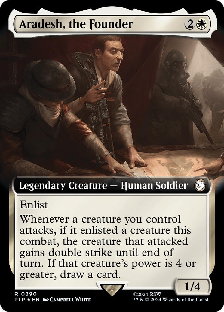 Aradesh, the Founder (Extended Art) (Surge Foil) [Fallout] | Empire Gaming NC