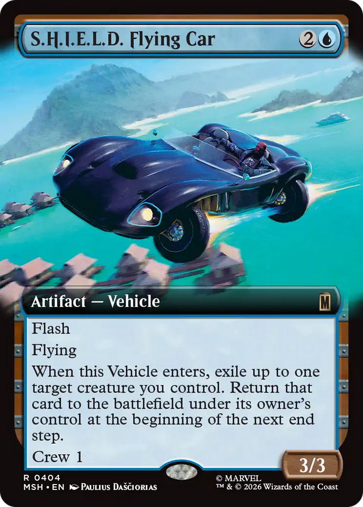 S.H.I.E.L.D. Flying Car (Extended Art) [Marvel Super Heroes] | Empire Gaming NC