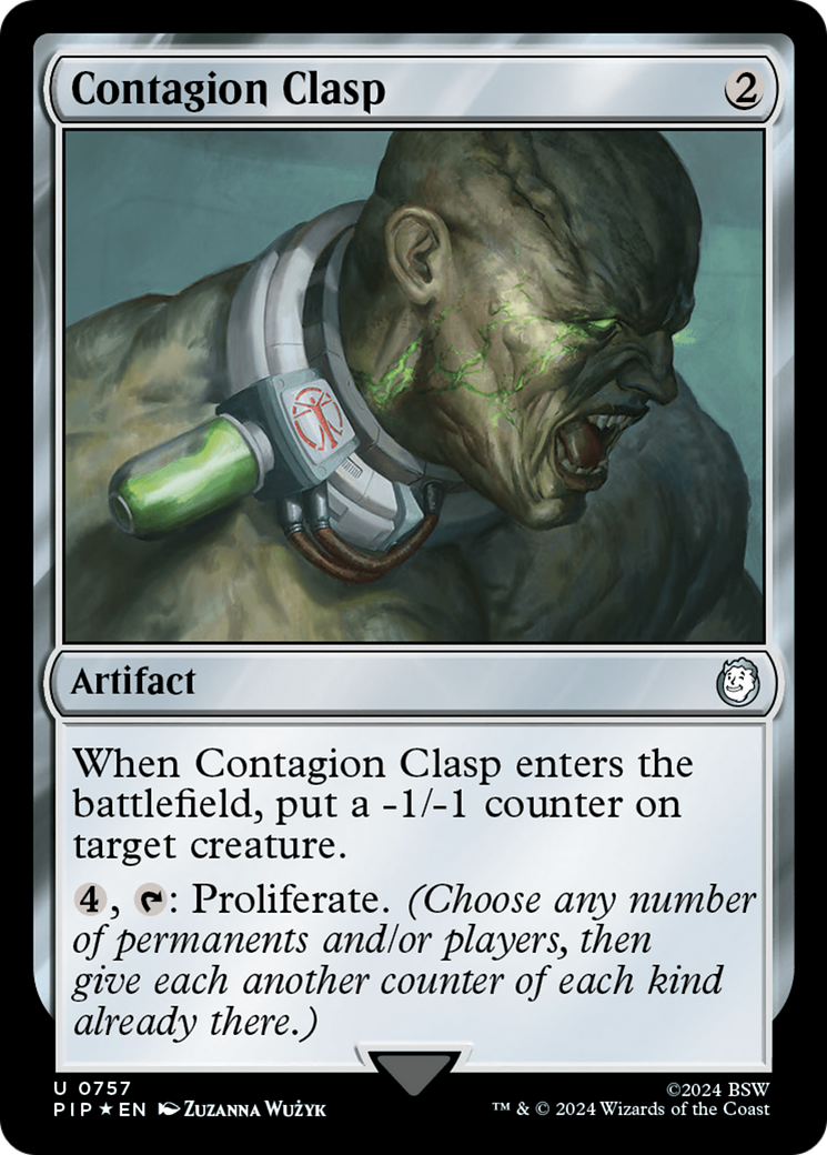 Contagion Clasp (Surge Foil) [Fallout] | Empire Gaming NC