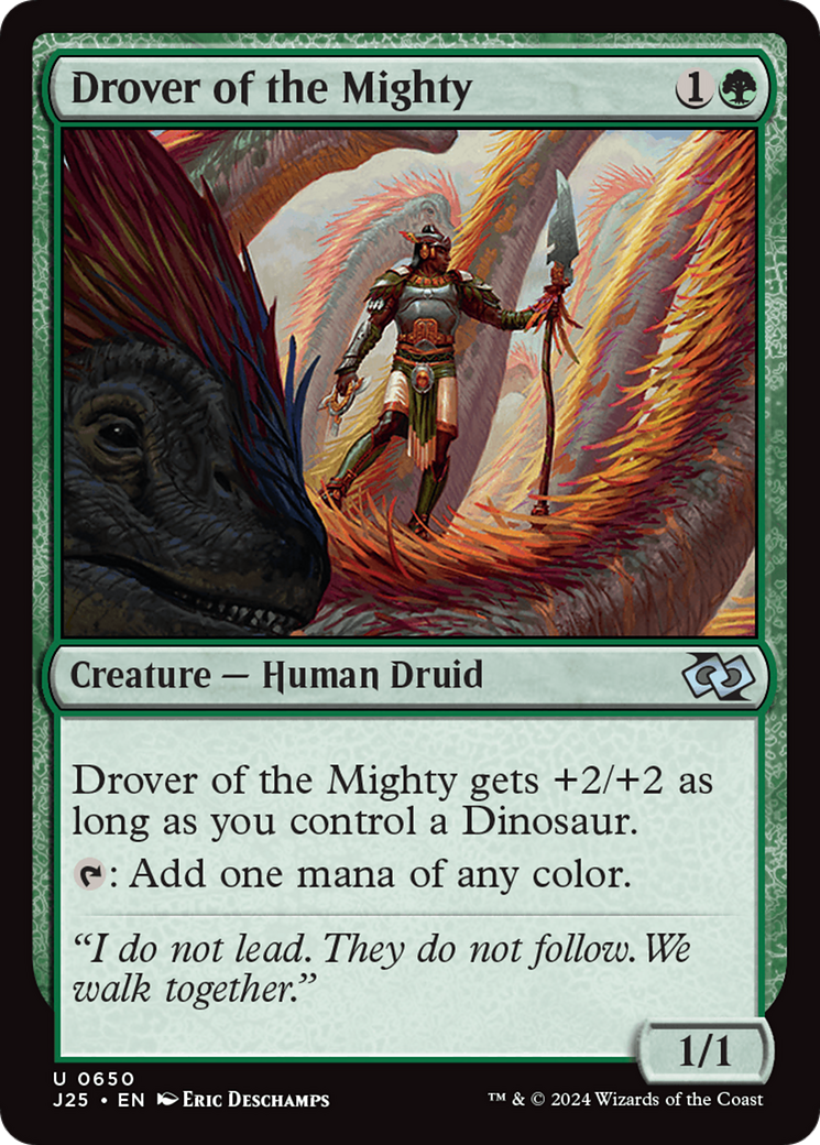 Drover of the Mighty [Foundations Jumpstart] | Empire Gaming NC