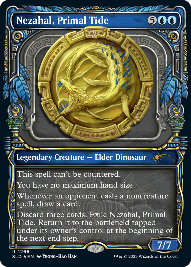 Nezahal, Primal Tide (Halo Foil) [Secret Lair Drop Series] | Empire Gaming NC