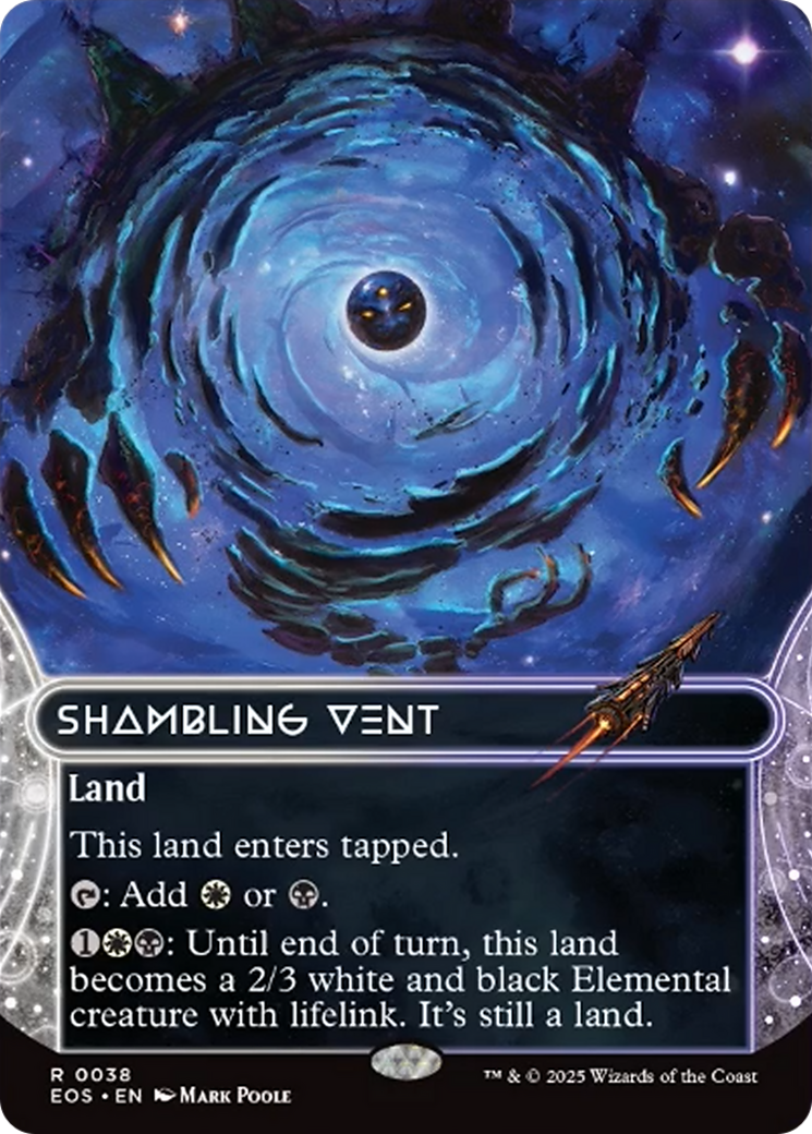 Shambling Vent (0038) (Borderless) [Edge of Eternities: Stellar Sights] | Empire Gaming NC