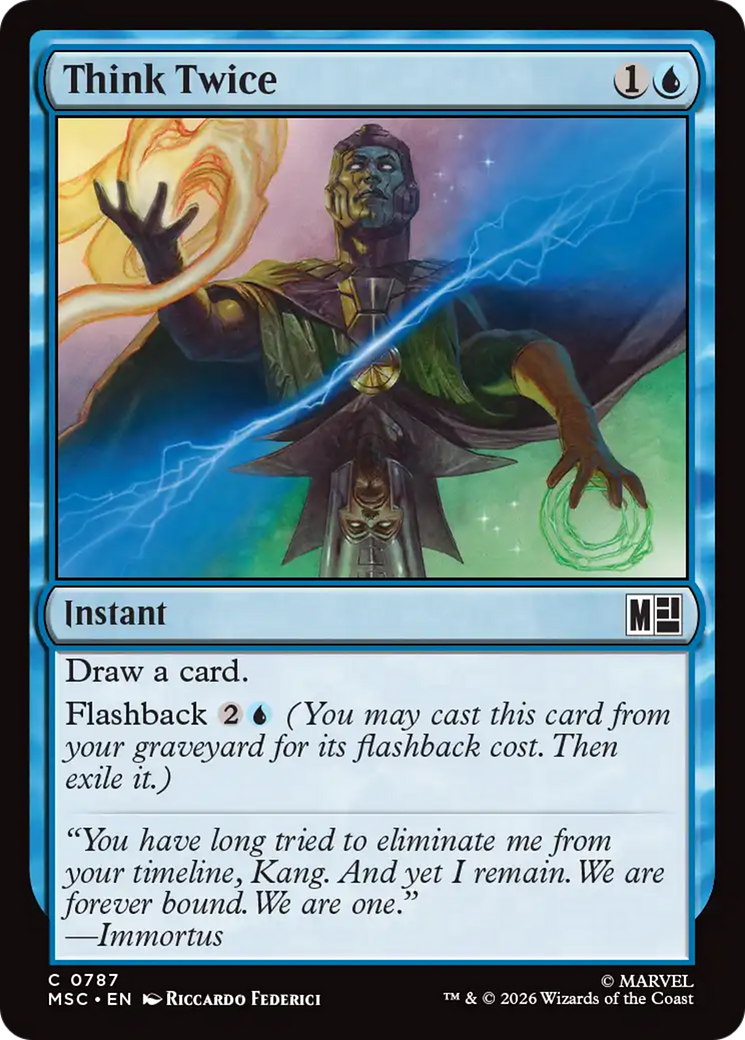 Think Twice [Marvel Super Heroes Commander] | Empire Gaming NC