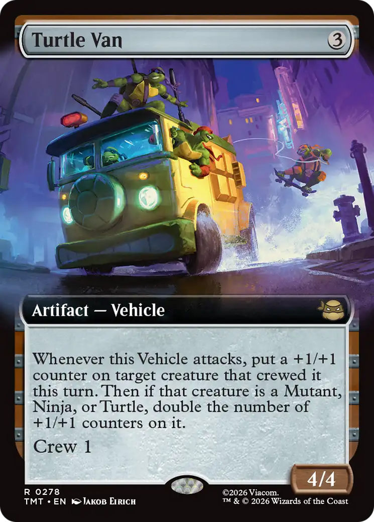 Turtle Van (Extended Art) [Teenage Mutant Ninja Turtles] | Empire Gaming NC
