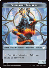 Sculpture Treasure // Beast Double-Sided Token [Reality Fracture Tokens] | Empire Gaming NC